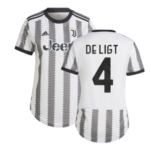 2022-2023 Juventus Home Shirt (Ladies) (DE LIGT 4) 2022-2023 Juventus Home Shirt (Ladies) (DE LIGT 4)