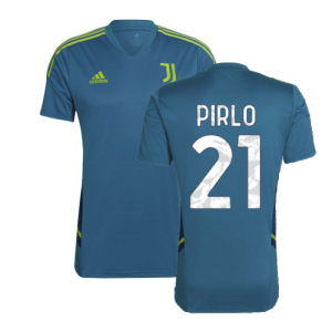 2022-2023 Juventus Training Shirt (Active Teal) (PIRLO 21)