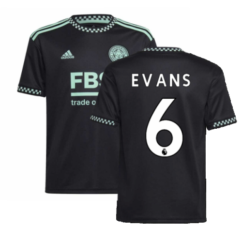 2022-2023 Leicester City Away Shirt (Kids) (EVANS 6)