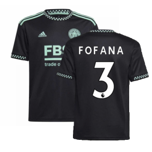 2022-2023 Leicester City Away Shirt (Kids) (FOFANA 3)