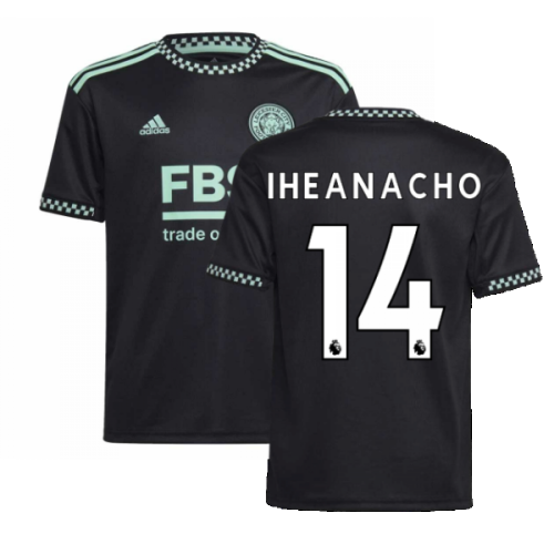 2022-2023 Leicester City Away Shirt (Kids) (IHEANACHO 14)