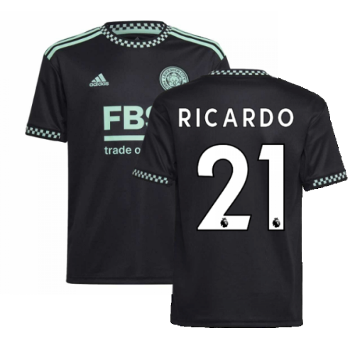 2022-2023 Leicester City Away Shirt (Kids) (RICARDO 21)