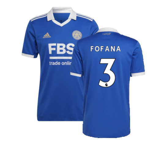 2022-2023 Leicester City Home Shirt (FOFANA 3)