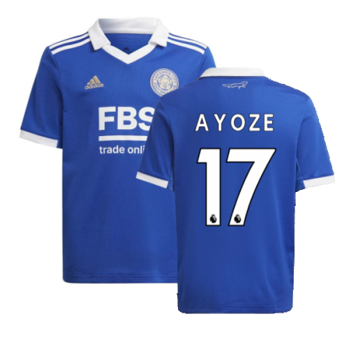 2022-2023 Leicester City Home Shirt (Kids) (AYOZE 17)