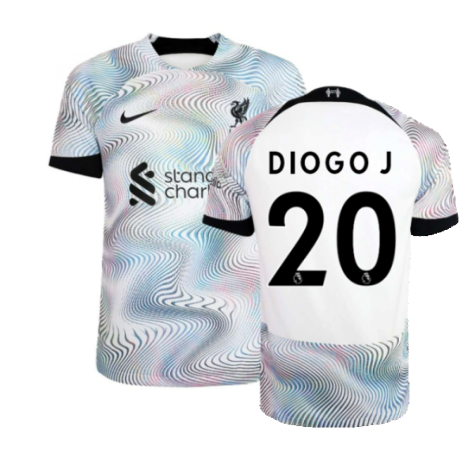 2022-2023 Liverpool Away Shirt (DIOGO J 20)