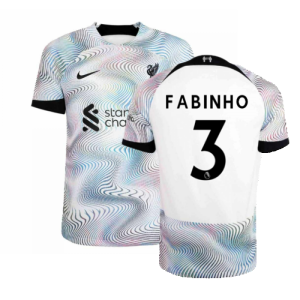 2022-2023 Liverpool Away Shirt (Kids) (FABINHO 3)