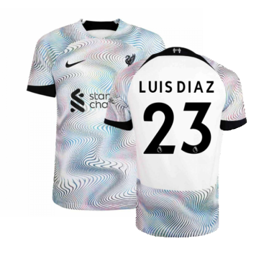 2022-2023 Liverpool Away Shirt (Kids) (LUIS DIAZ 23)