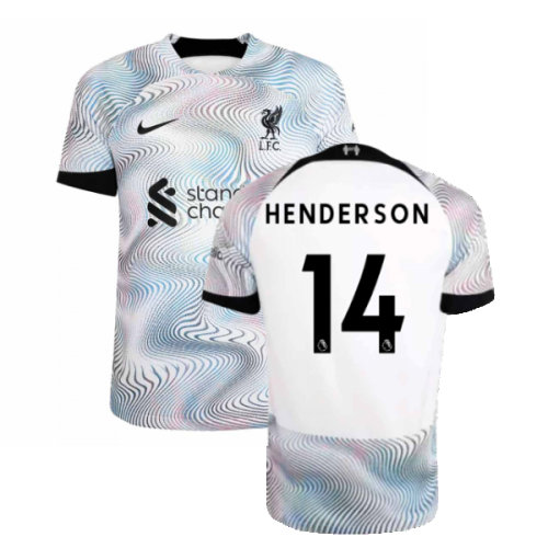 2022-2023 Liverpool Away Vapor Player Issue Shirt (HENDERSON 14)