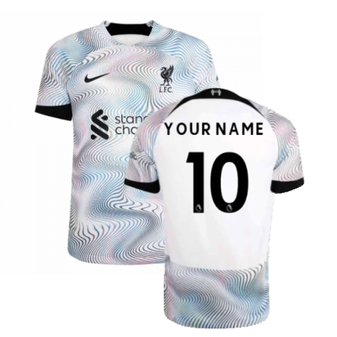 2022-2023 Liverpool Away Vapor Player Issue Shirt (Your Name)