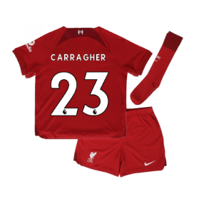 2022-2023 Liverpool Home Little Boys Mini Kit (CARRAGHER 23) 2022-2023 Liverpool Home Little Boys Mini Kit (CARRAGHER 23)
