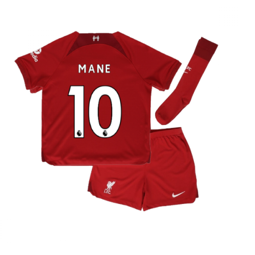 2022-2023 Liverpool Home Little Boys Mini Kit (MANE 10)