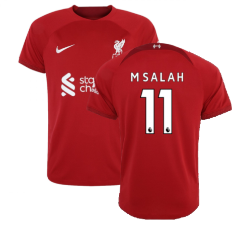 2022-2023 Liverpool Home Shirt (Kids) (M SALAH 11)