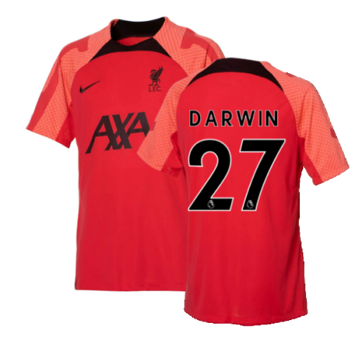 2022-2023 Liverpool Strike Training Jersey (Red) (DARWIN 27)