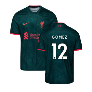 2022-2023 Liverpool Third Shirt (Kids) (GOMEZ 12)