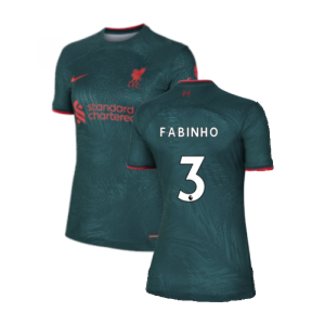 2022-2023 Liverpool Third Shirt (Ladies) (FABINHO 3)