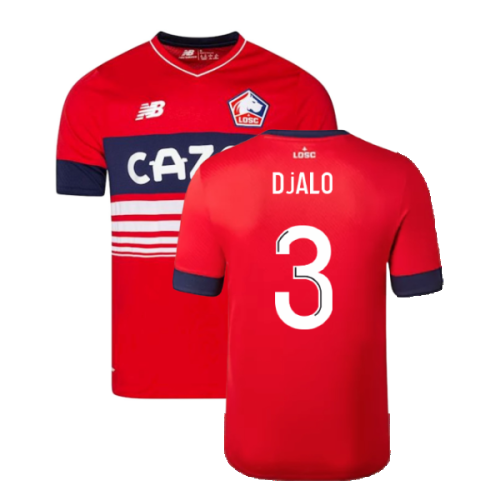 2022-2023 LOSC Lille Home Shirt (Djalo 3)