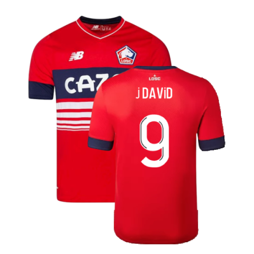 2022-2023 LOSC Lille Home Shirt (J DAVID 9)