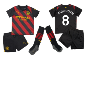 2022-2023 Man City Away Mini Kit (GUNDOGAN 8)