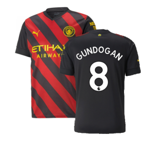 2022-2023 Man City Away Shirt (GUNDOGAN 8)