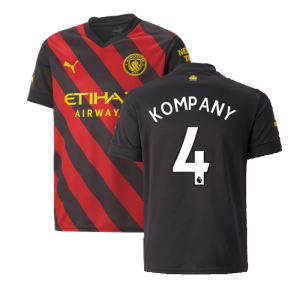 2022-2023 Man City Away Shirt (Kids) (KOMPANY 4)