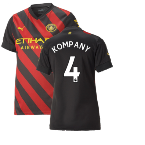 2022-2023 Man City Away Shirt (Ladies) (KOMPANY 4)