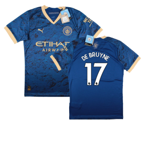 2022-2023 Man City Chinese New Year Graphic Jersey (De Bruyne 17)