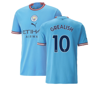 2022-2023 Man City Home Shirt (GREALISH 10)