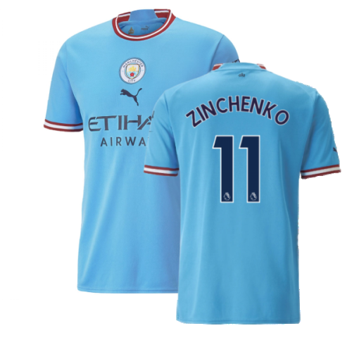 2022-2023 Man City Home Shirt (ZINCHENKO 11)