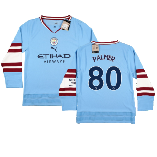 2022-2023 Man City Oversize Winter Jersey (Palmer 80)