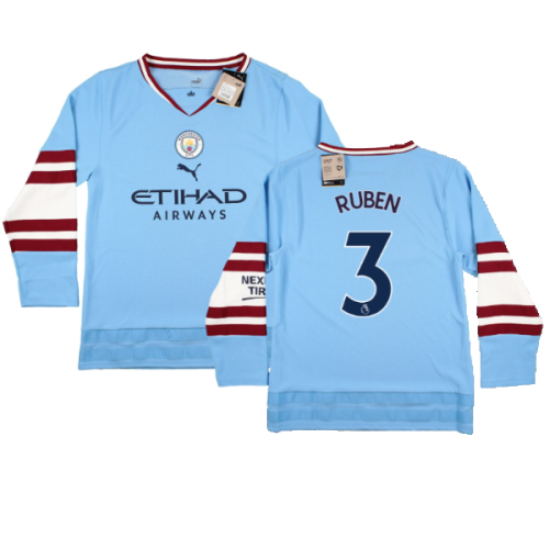 2022-2023 Man City Oversize Winter Jersey (Ruben 3)