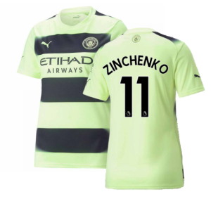 2022-2023 Man City Third Shirt (Ladies) (ZINCHENKO 11)