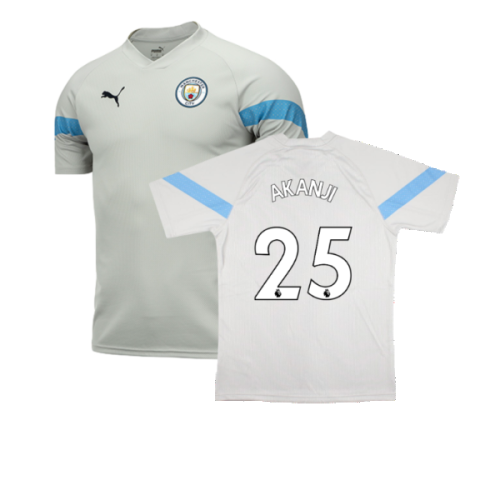 2022-2023 Man City Training Jersey (Grey Violet) (Akanji 25)