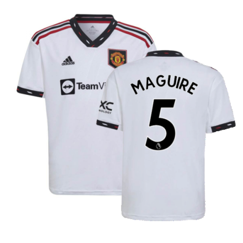 2022-2023 Man Utd Away Shirt (Kids) (MAGUIRE 5)