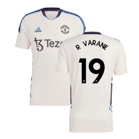 2022-2023 Man Utd Condivo Pro Jersey (Pink) (R VARANE 19)