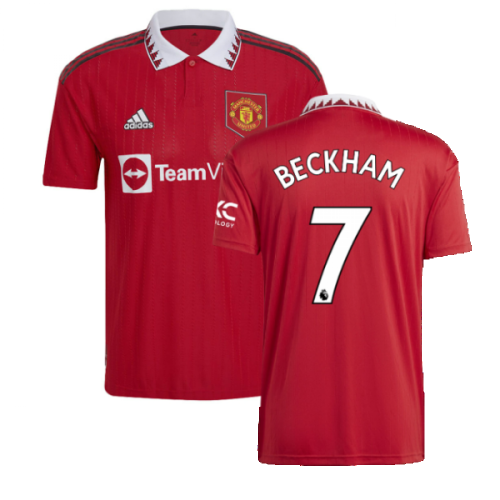 2022-2023 Man Utd Home Shirt (BECKHAM 7)