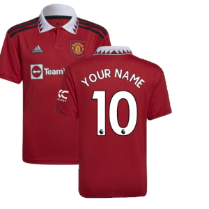 2022-2023 Man Utd Home Shirt (Kids) (Your Name)