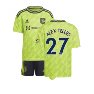 2022-2023 Man Utd Third Mini Kit (ALEX TELLES 27)