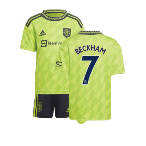 2022-2023 Man Utd Third Mini Kit (BECKHAM 7)