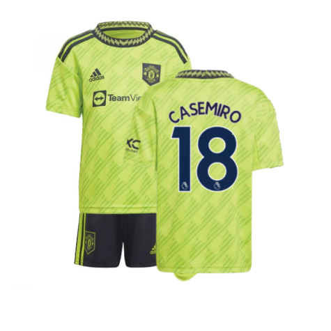 2022-2023 Man Utd Third Mini Kit (CASEMIRO 18)