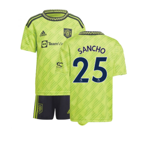 2022-2023 Man Utd Third Mini Kit (SANCHO 25)