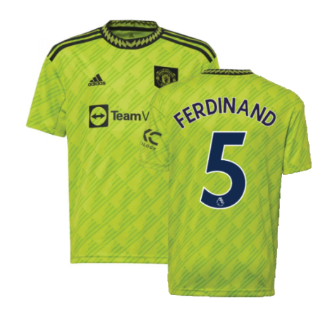 2022-2023 Man Utd Third Shirt (Kids) (FERDINAND 5)