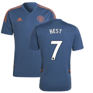 2022-2023 Man Utd Training Shirt (Blue) (BEST 7)