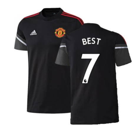 2022-2023 Man Utd Training Tee (Black) (BEST 7)