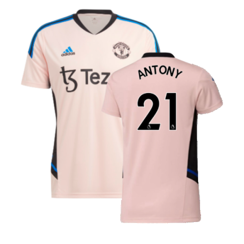 2022-2023 Manchester United Condivo Training Jersey (Pink) (ANTONY 21)