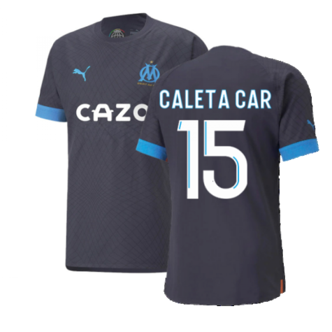 2022-2023 Marseille Authentic Away Shirt (CALETA CAR 15)