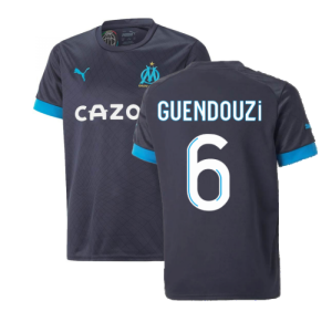 2022-2023 Marseille Away Shirt (Kids) (GUENDOUZI 6)