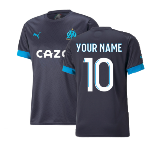 2022-2023 Marseille Away Shirt (Your Name)