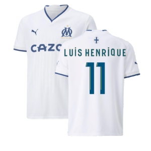 2022-2023 Marseille Home Shirt (Kids) (LUIS HENRIQUE 11)