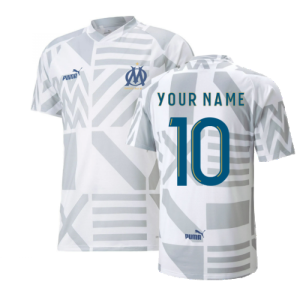 2022-2023 Marseille Pre-Match Jersey (White)