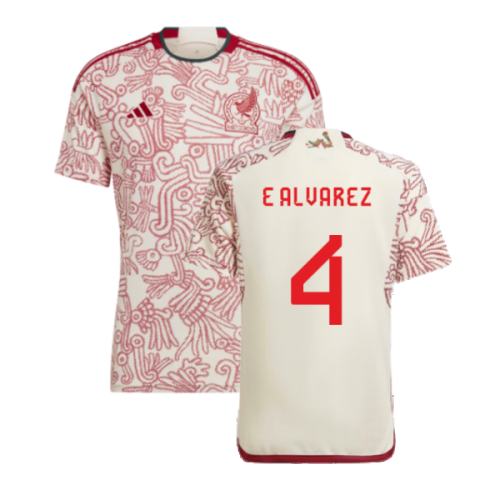 2022-2023 Mexico Away Shirt (E ALVAREZ 4)